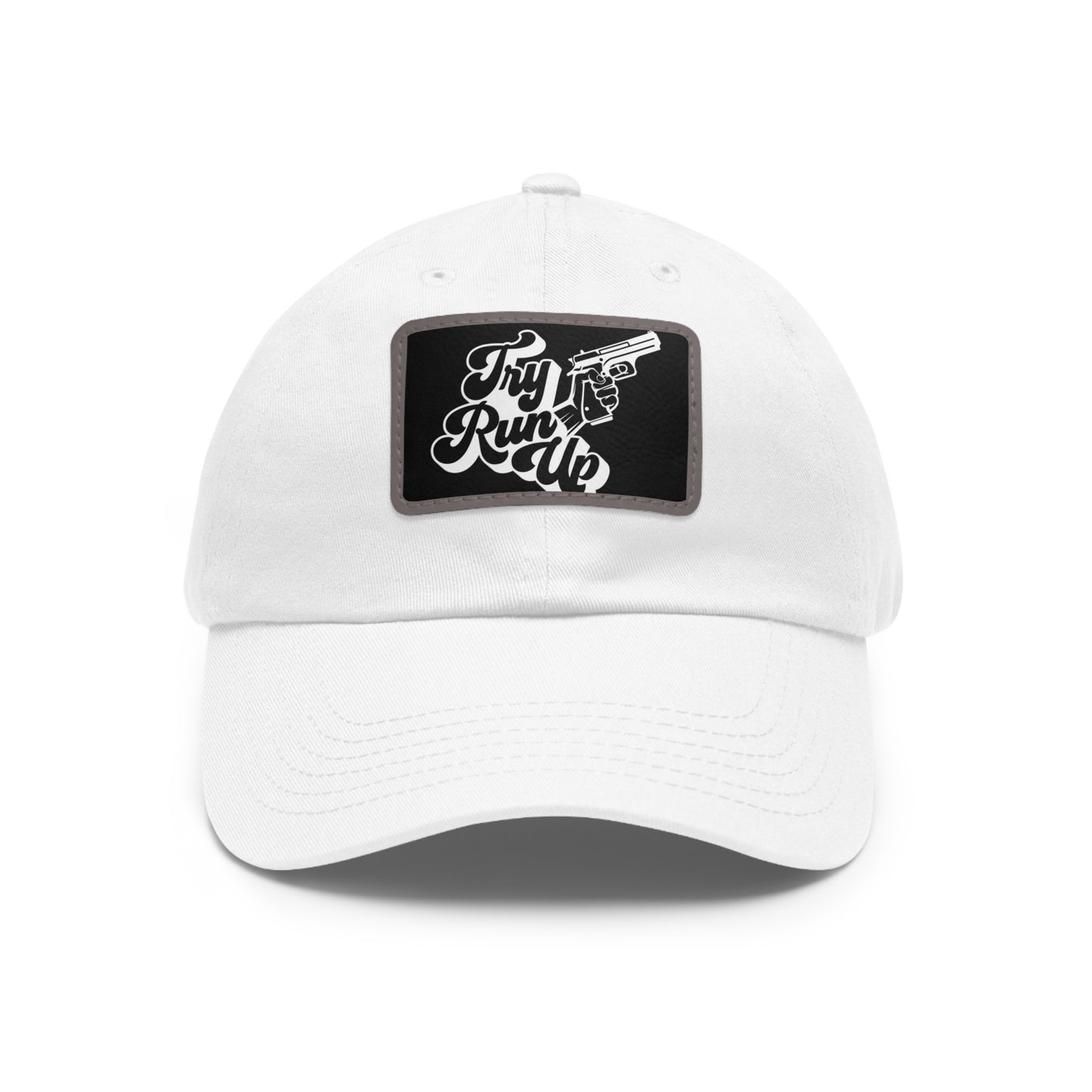 Dad Hat with Leather Patch