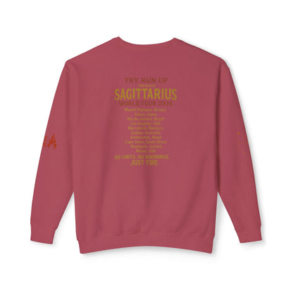 Sagittarius Cozy Try Run Up Sweatshirt