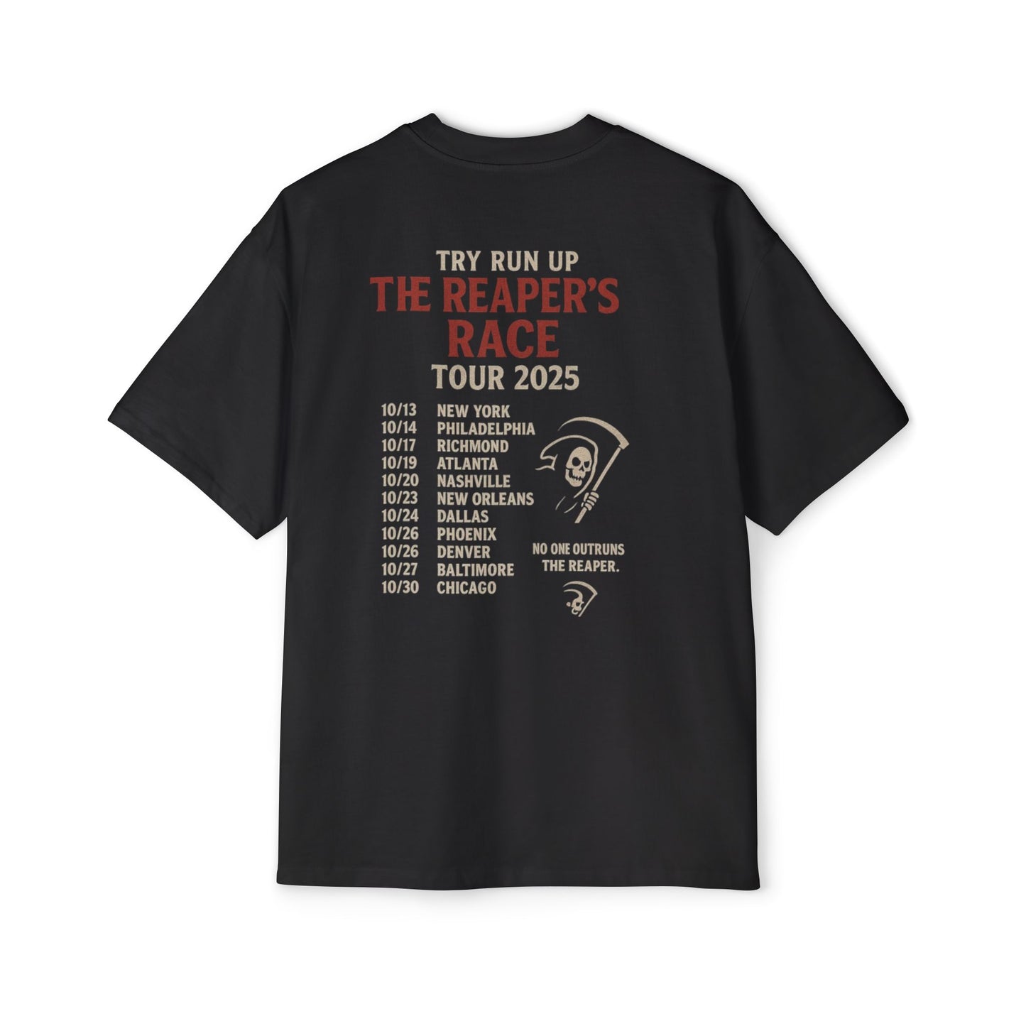Heavy Oversized Tee Limited Edition Tour T-Shirt