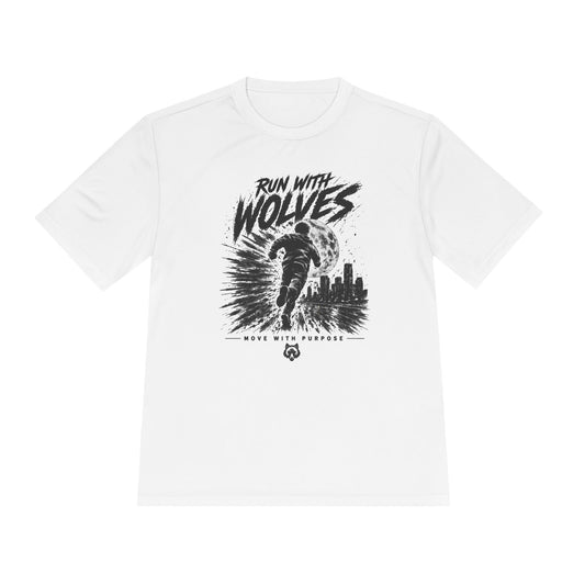 Run With Wolves tee | Running Wolf Graphic Shirt