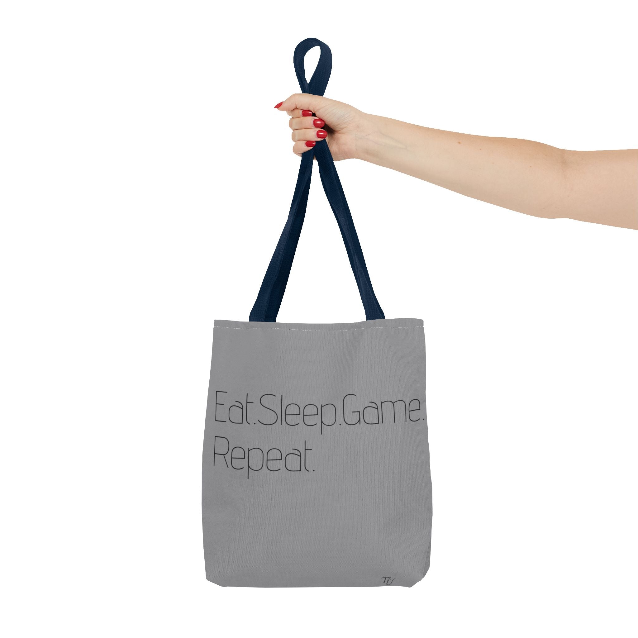 Gamer Tote Bag - Eat Sleep Game Repeat, Gaming Accessories, Eco-Friendly Bag, Video Game Lover Gift, Stylish Shopping Tote