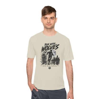 Run With Wolves tee | Running Wolf Graphic Shirt