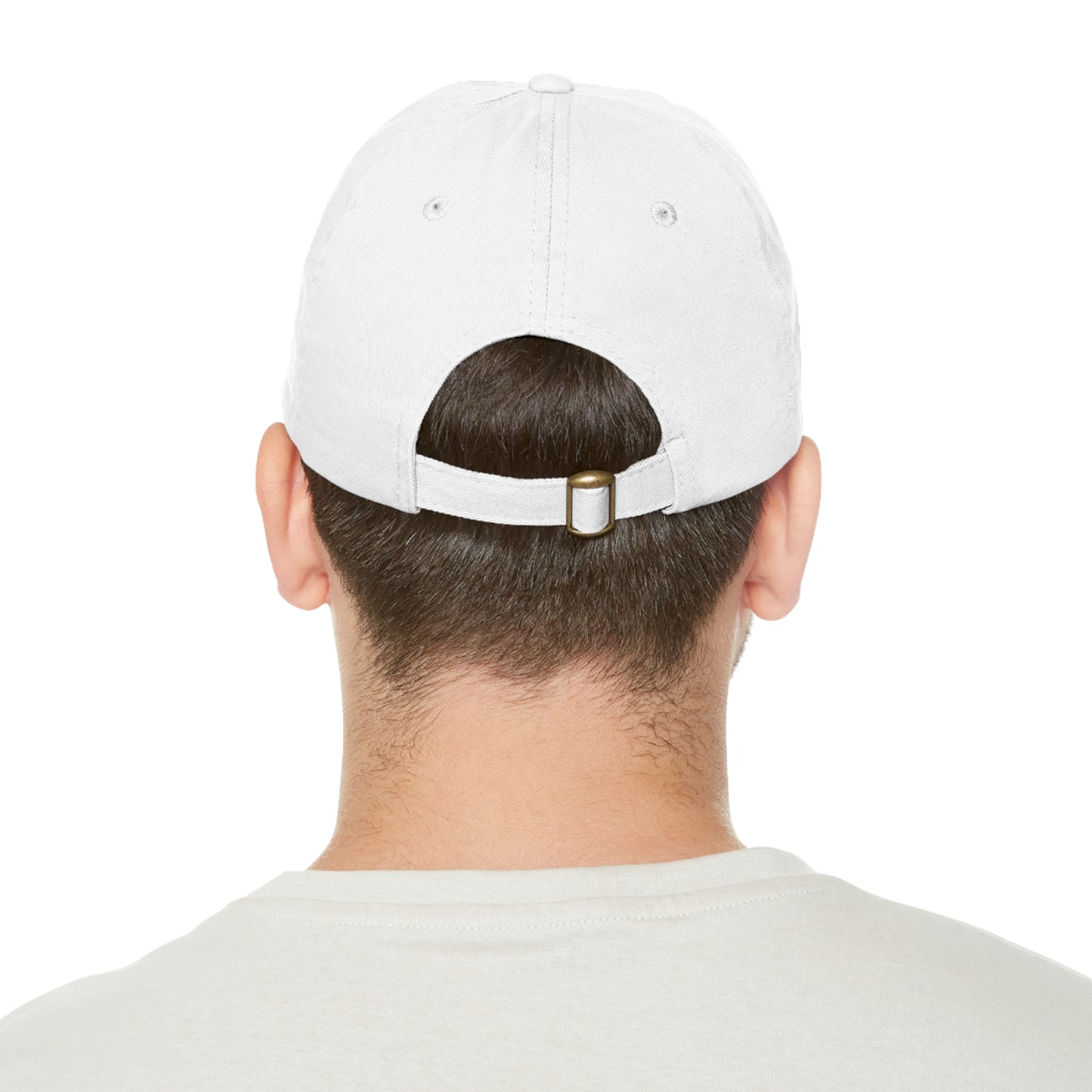 Dad Hat with Leather Patch