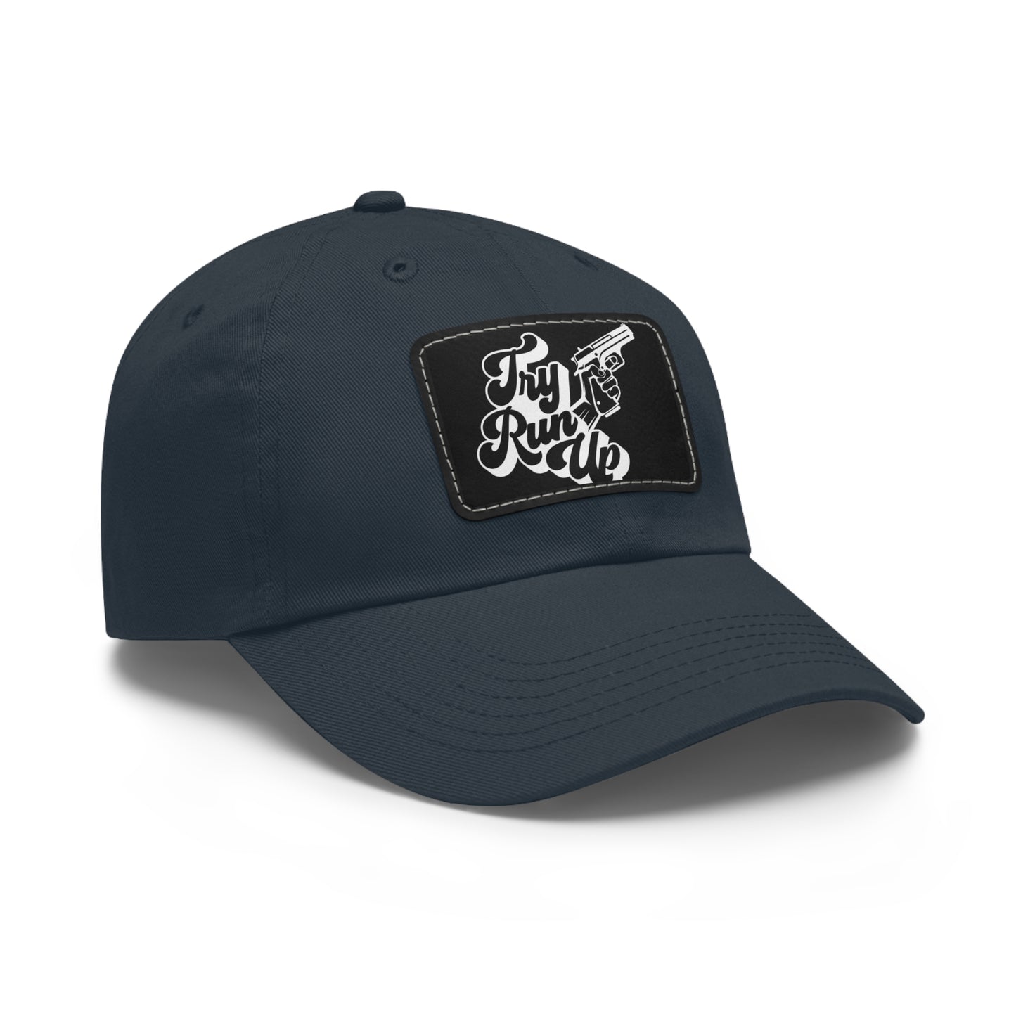 Dad Hat with Leather Patch