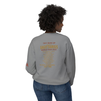 Sagittarius Cozy Try Run Up Sweatshirt