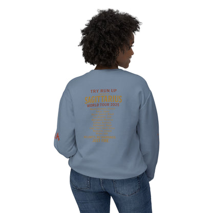 Sagittarius Cozy Try Run Up Sweatshirt