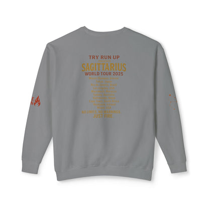Sagittarius Cozy Try Run Up Sweatshirt