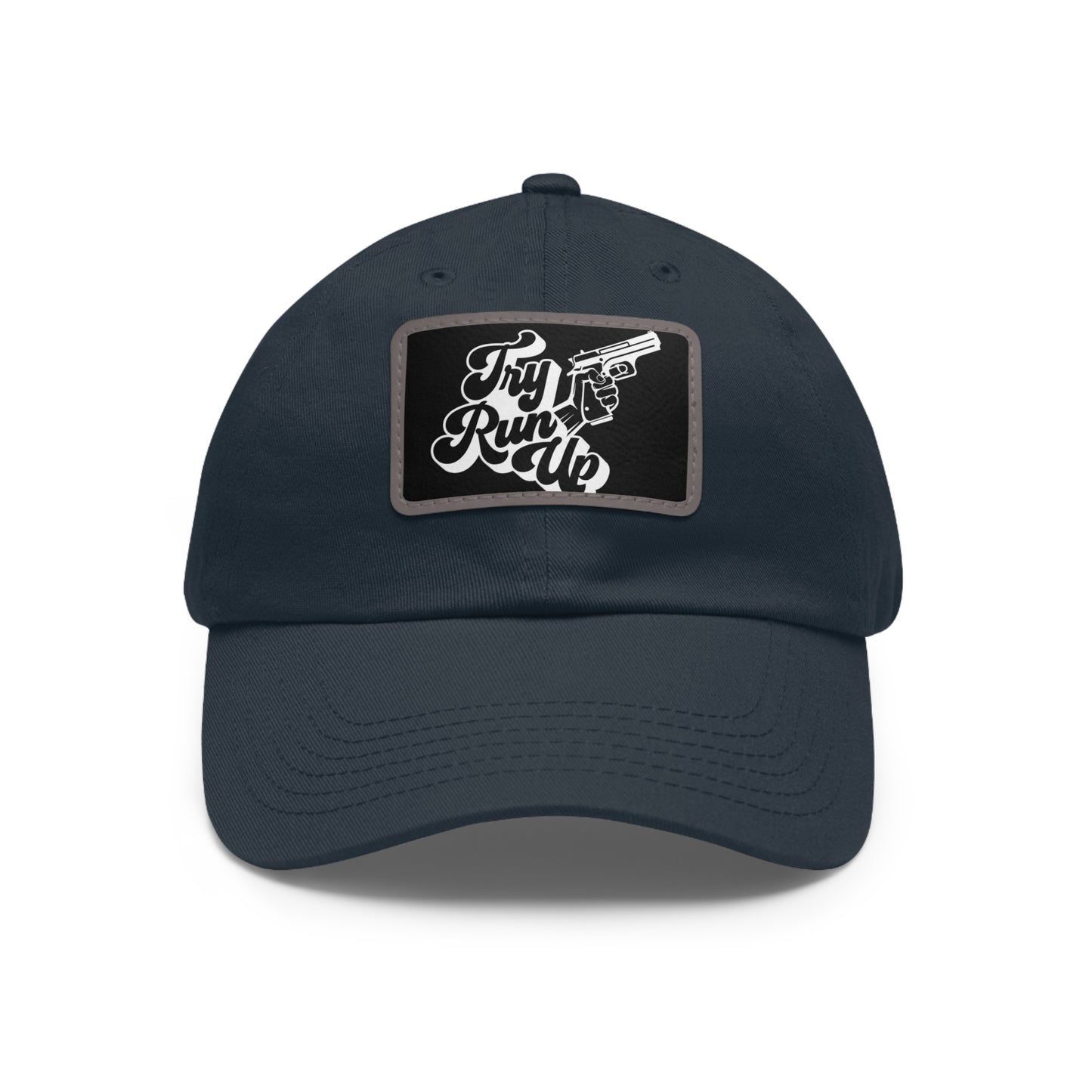 Dad Hat with Leather Patch