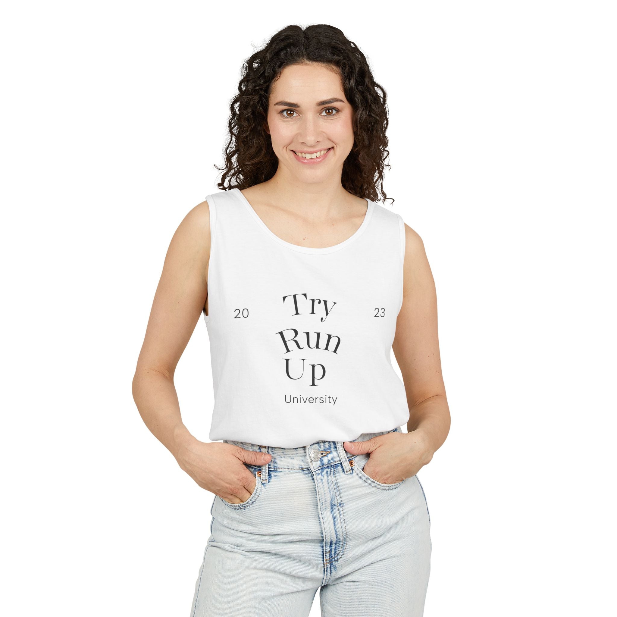 Motivational Unisex Tank Top | Fitness Apparel, Workout Gear, College Spirit Wear, Summer Top, Casual Wear