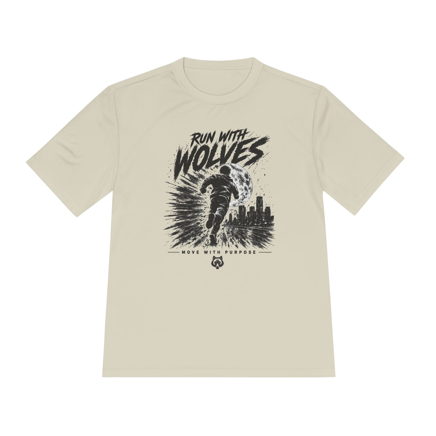 Run With Wolves tee | Running Wolf Graphic Shirt