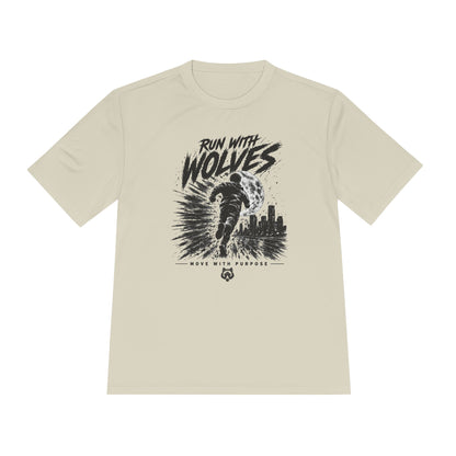 Run With Wolves tee | Running Wolf Graphic Shirt