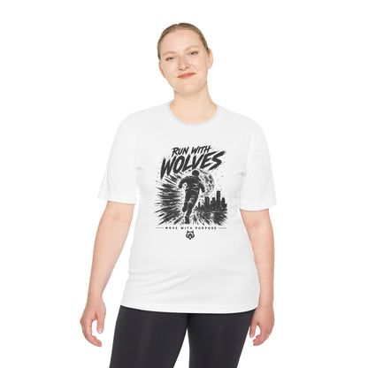 Run With Wolves tee | Running Wolf Graphic Shirt