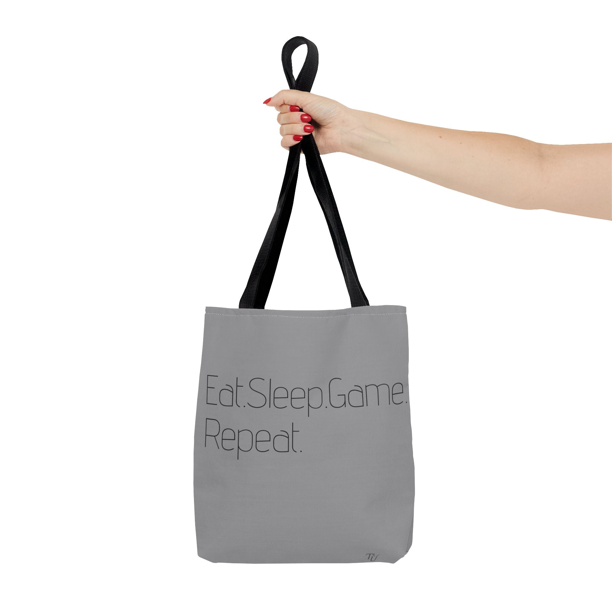 Gamer Tote Bag - Eat Sleep Game Repeat, Gaming Accessories, Eco-Friendly Bag, Video Game Lover Gift, Stylish Shopping Tote