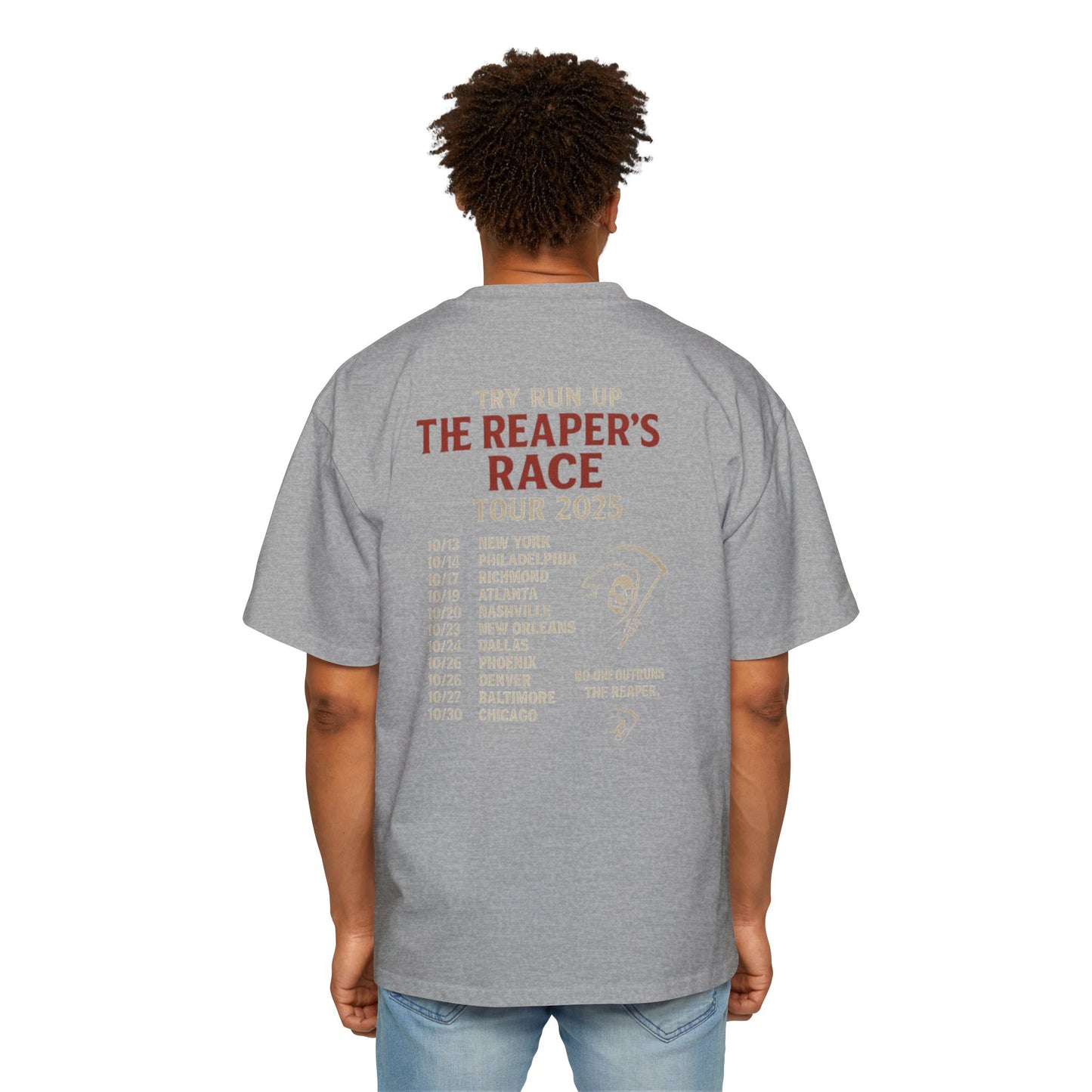 Heavy Oversized Tee Limited Edition Tour T-Shirt