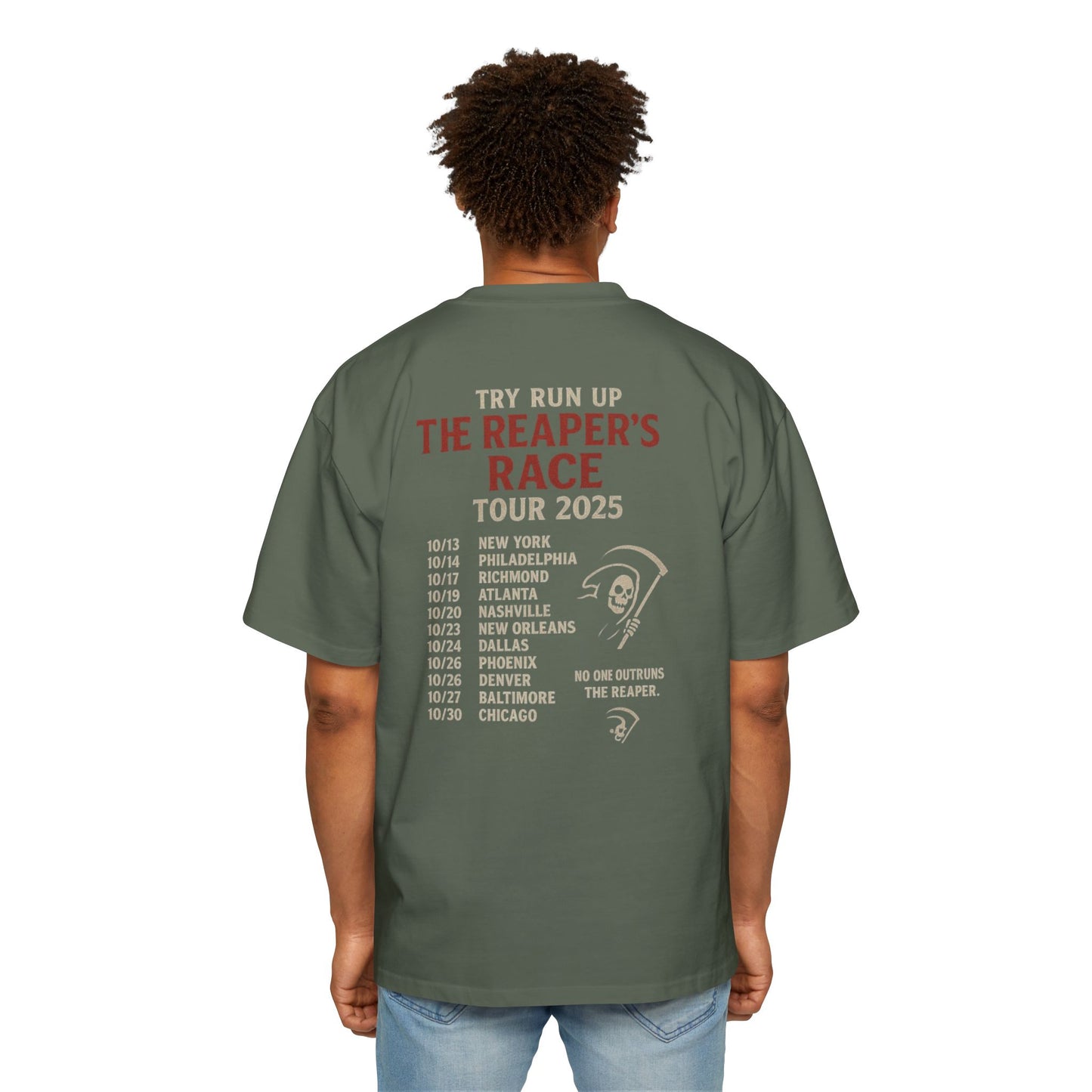 Heavy Oversized Tee Limited Edition Tour T-Shirt