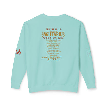 Sagittarius Cozy Try Run Up Sweatshirt